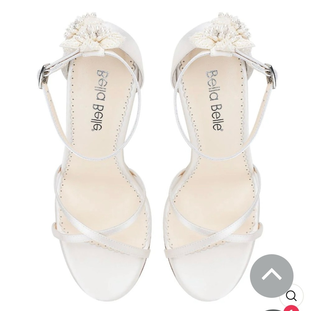 Bella Belle Gardenia wedding shoes-worn once!
